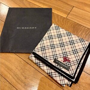 Burberry Classic Check Kerchief or Pocket Square